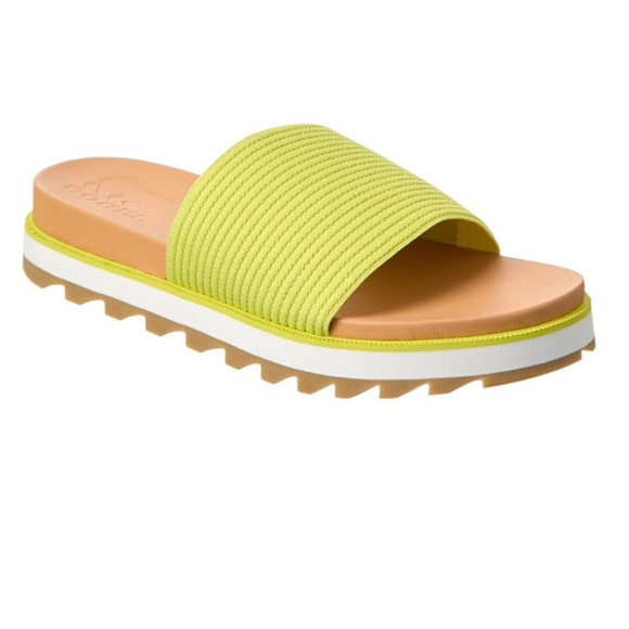 Sorel Roaming Easy Slide Sandals Slip On Bolt/Gum Size 9 NEW - Picture 1 of 6